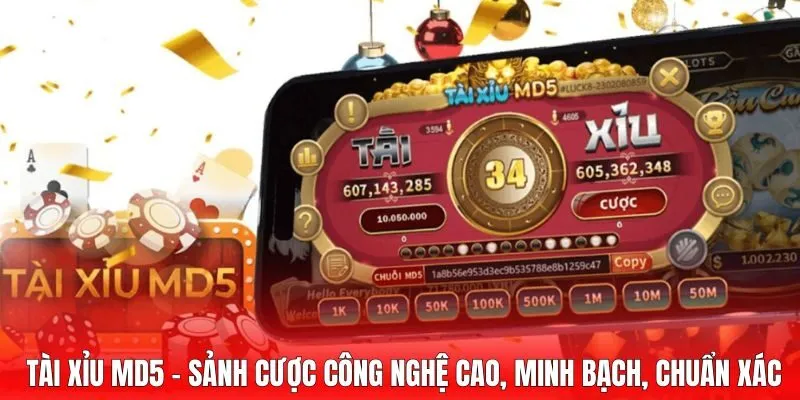 Tài xỉu MD5 là lựa chọn hàng đầu